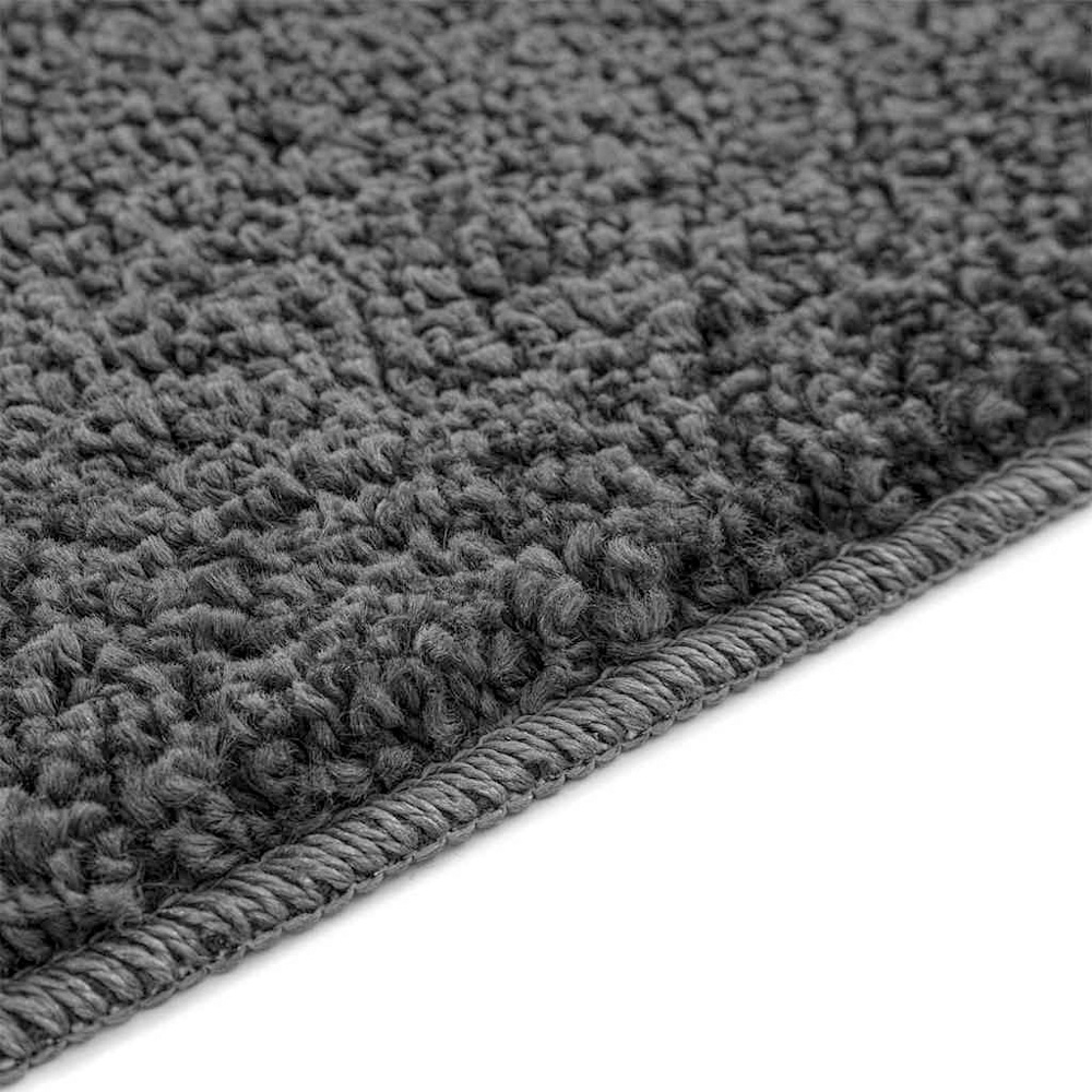 vidaXL Dark Grey Anti-Slip Bath Mat 50 x 80cm Image 5