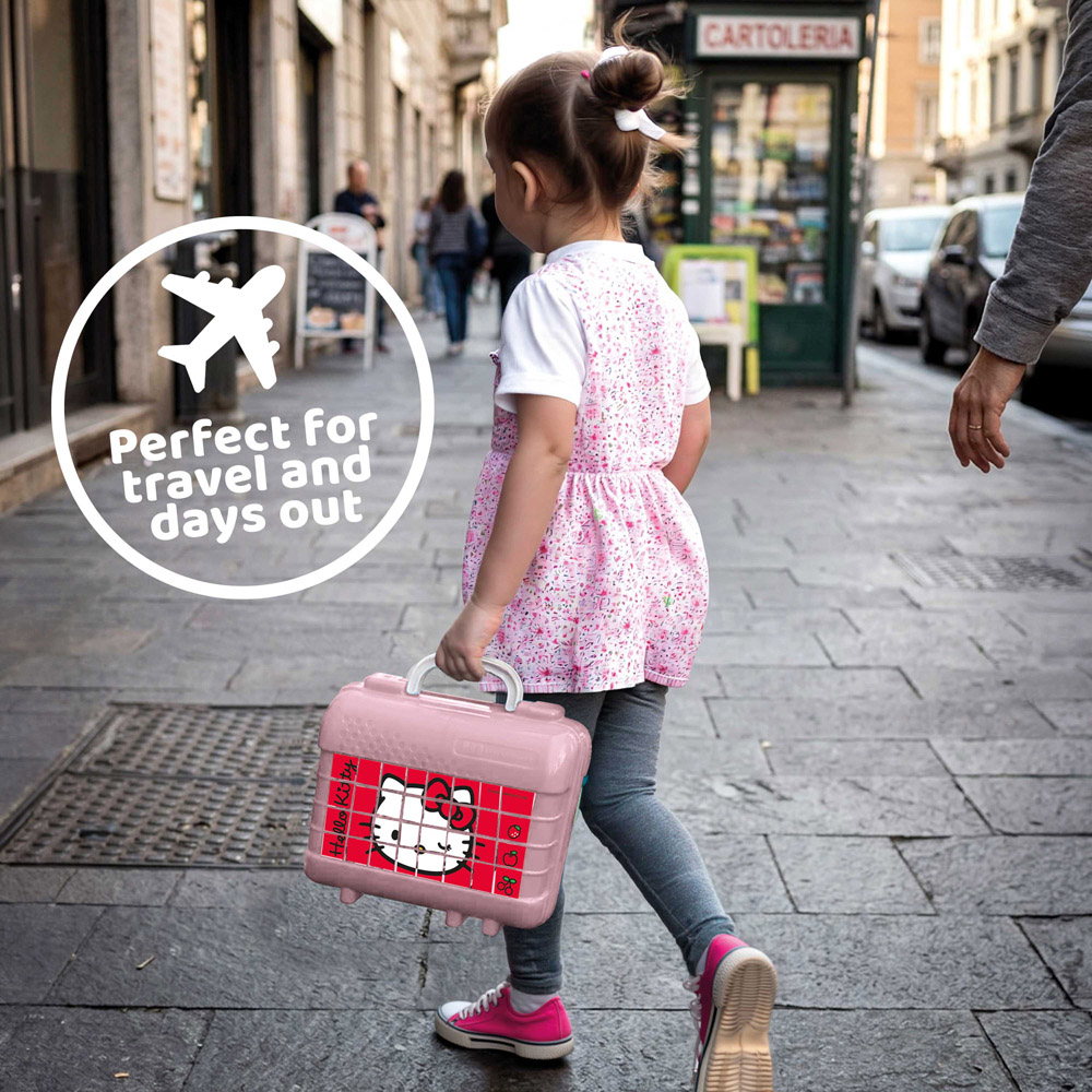 Multiprint Hello Kitty Kids Travel Colouring and Stamp Set Image 5
