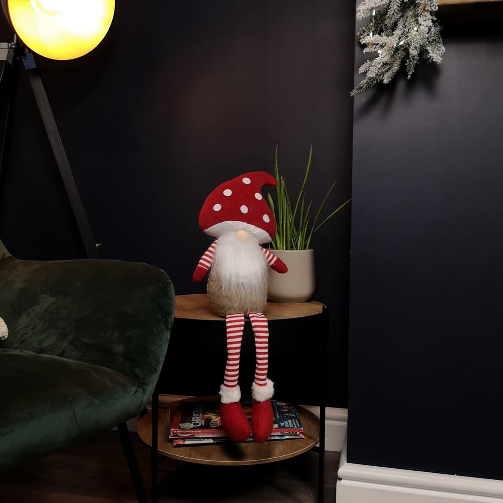 Samuel Alexander Red Stripey Plush Sitting Boy Gonk Christmas Decoration 53cm Image 6