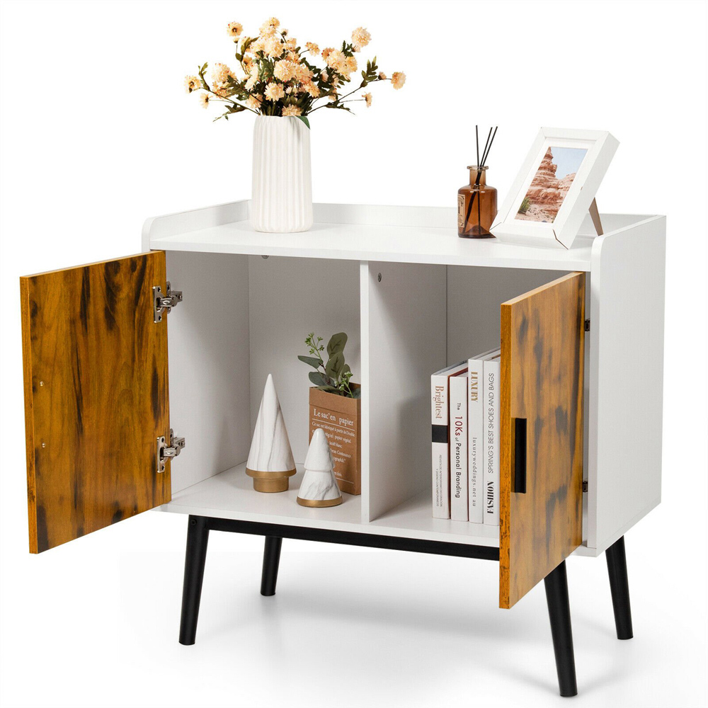 Costway 2 Door Wooden Sideboard Image 5