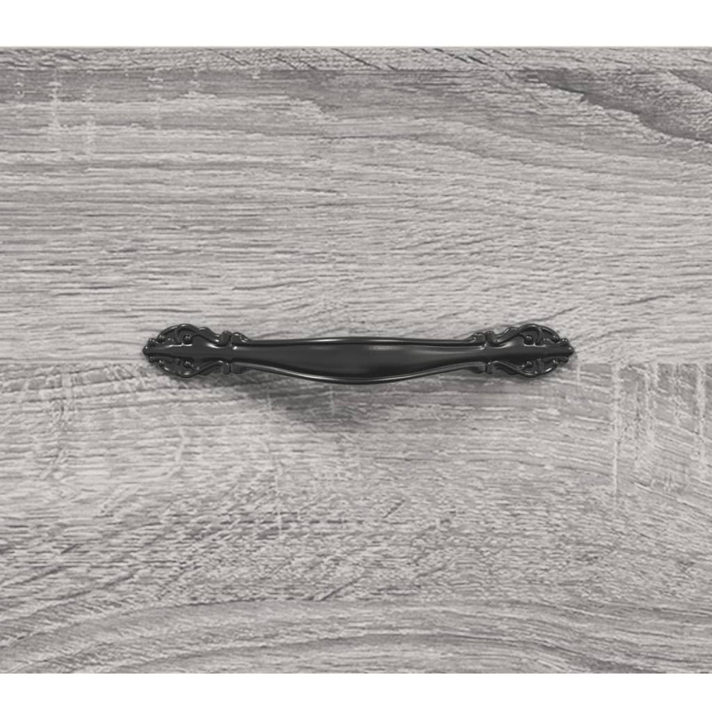 vidaXL 3 Drawer Grey Sonoma TV Cabinet Image 9