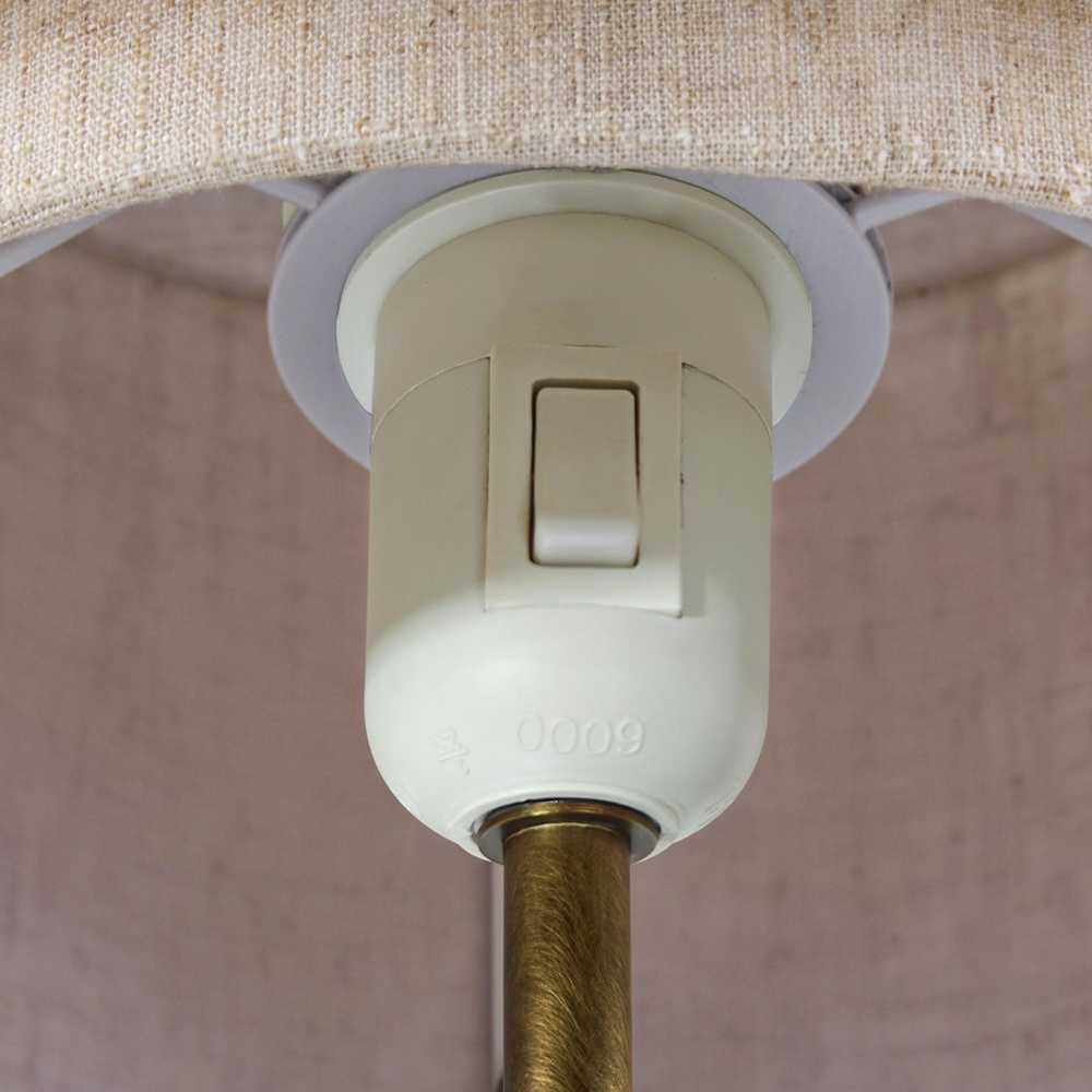 Nordlux Takai Beige Marble Table Lamp Image 7