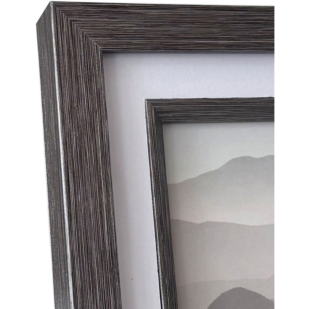 Pewter Mounted Inlay Box Frame Pewter 6 x 4 inch Image 4