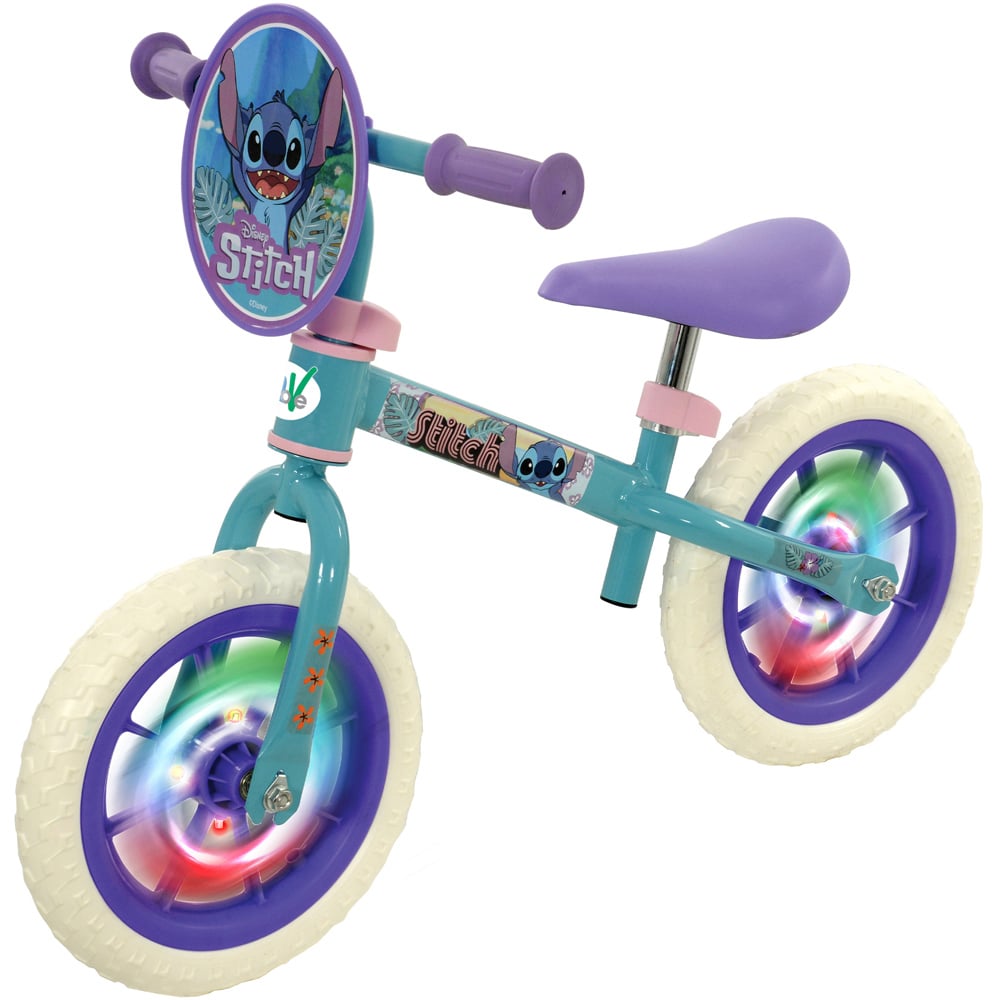 MoVe Stitch 12 inch Balance Bike with Light Up Wheels Image 2