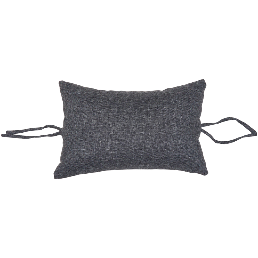 Living and Home Black Foldable Padded Swing Egg Chair Image 5