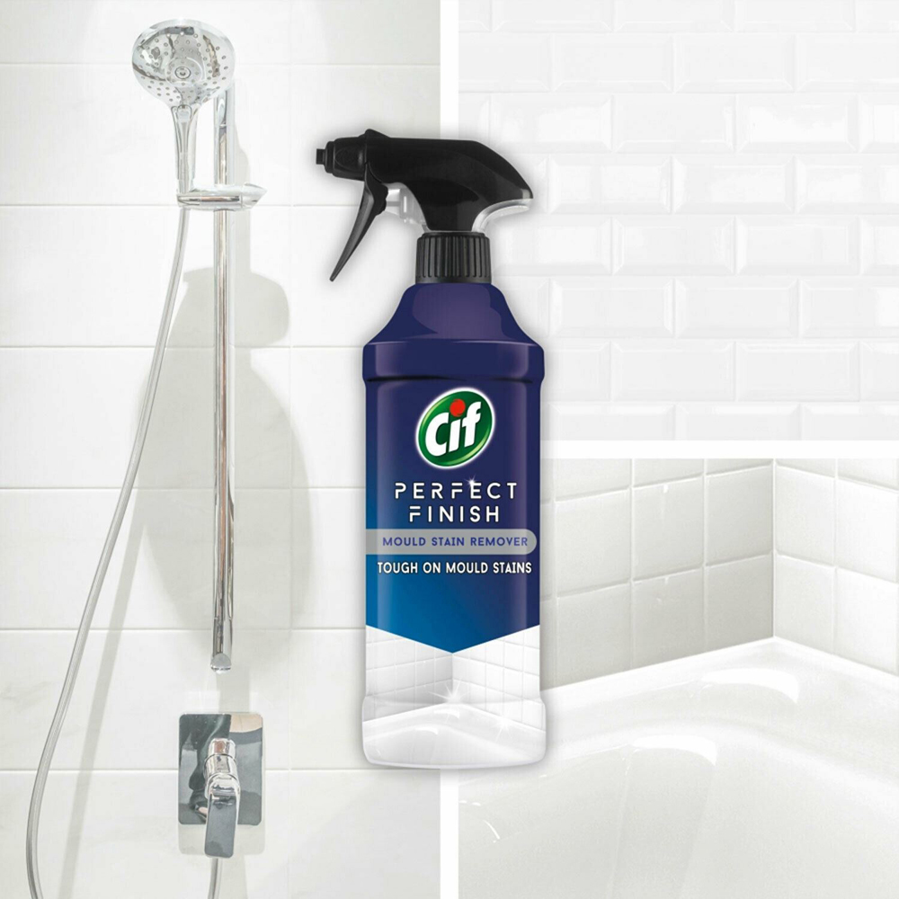 CIF Perfect Finish Mould Stain Removal Spray 435ml 2 Pack Image 2