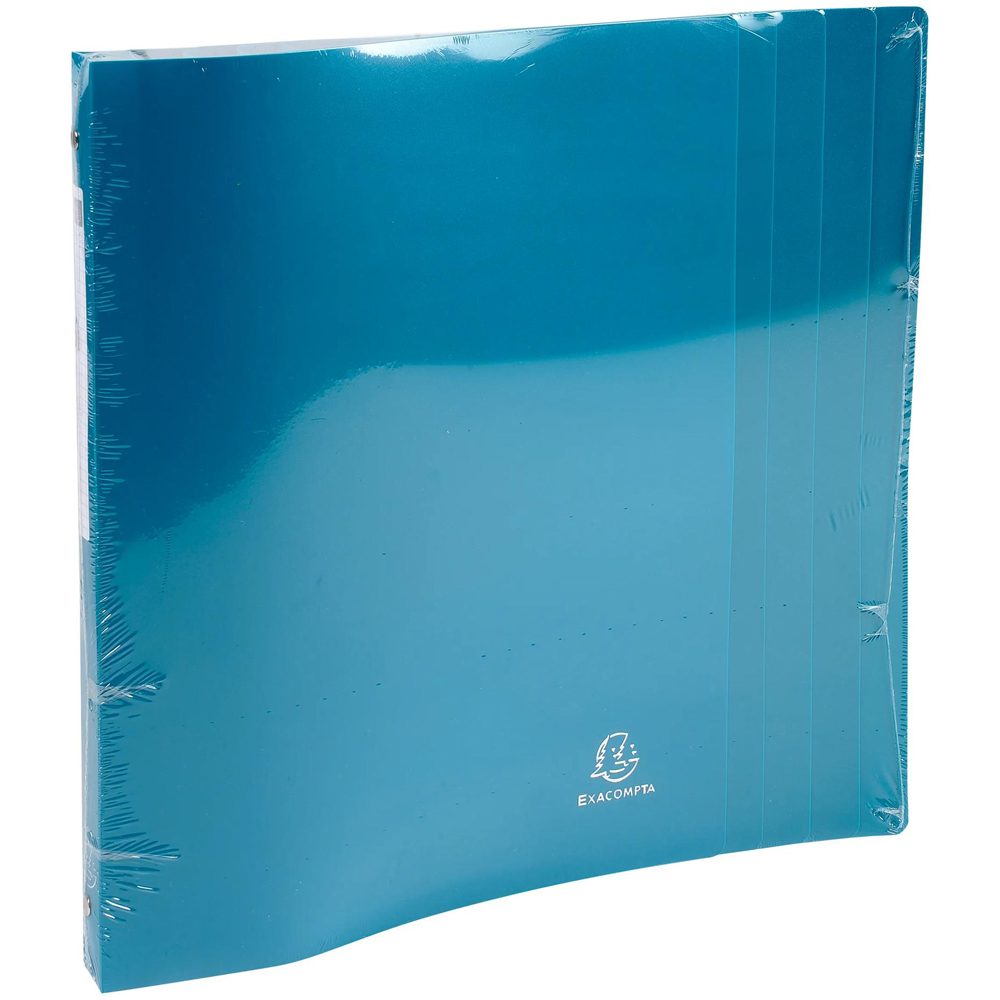 Exacompta Opak A4 Dark Green 4R Ring Binder 25 Pack Image 3