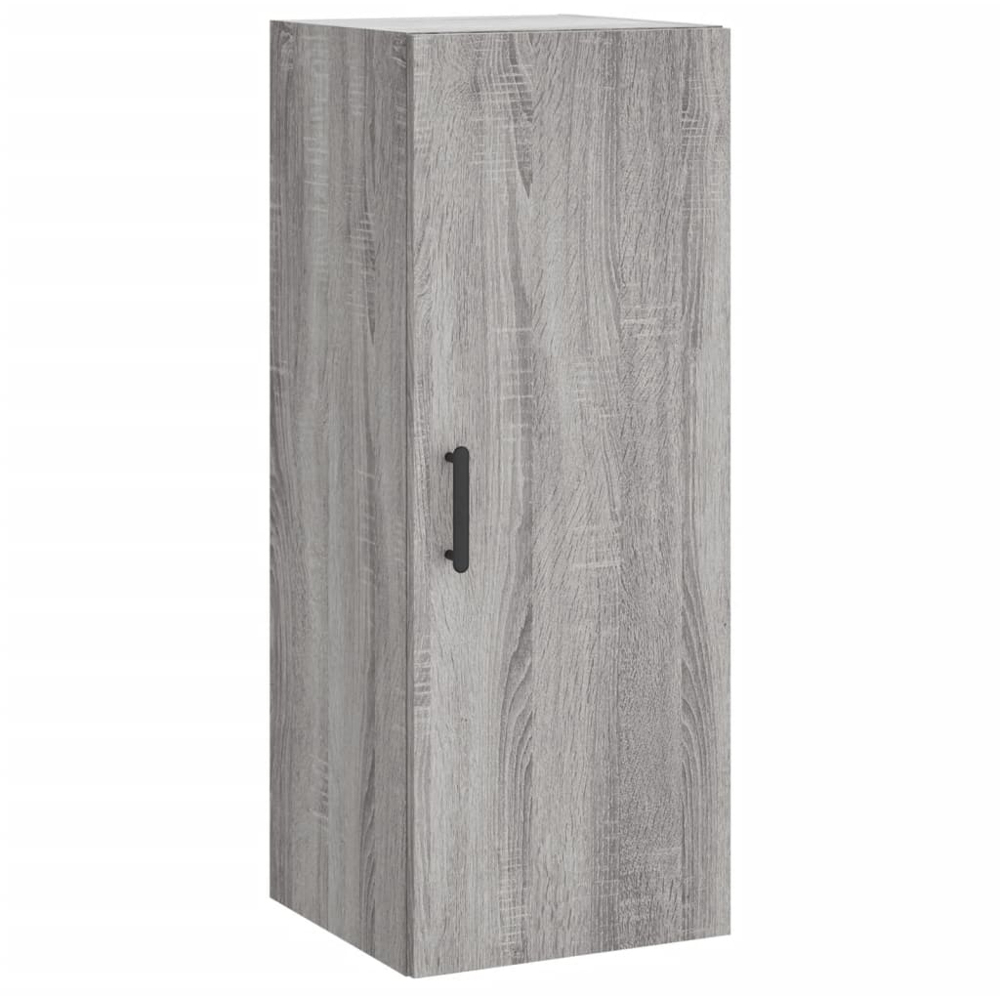 vidaXL Single Door 3 Shelf Grey Sonoma Highboard Image 7