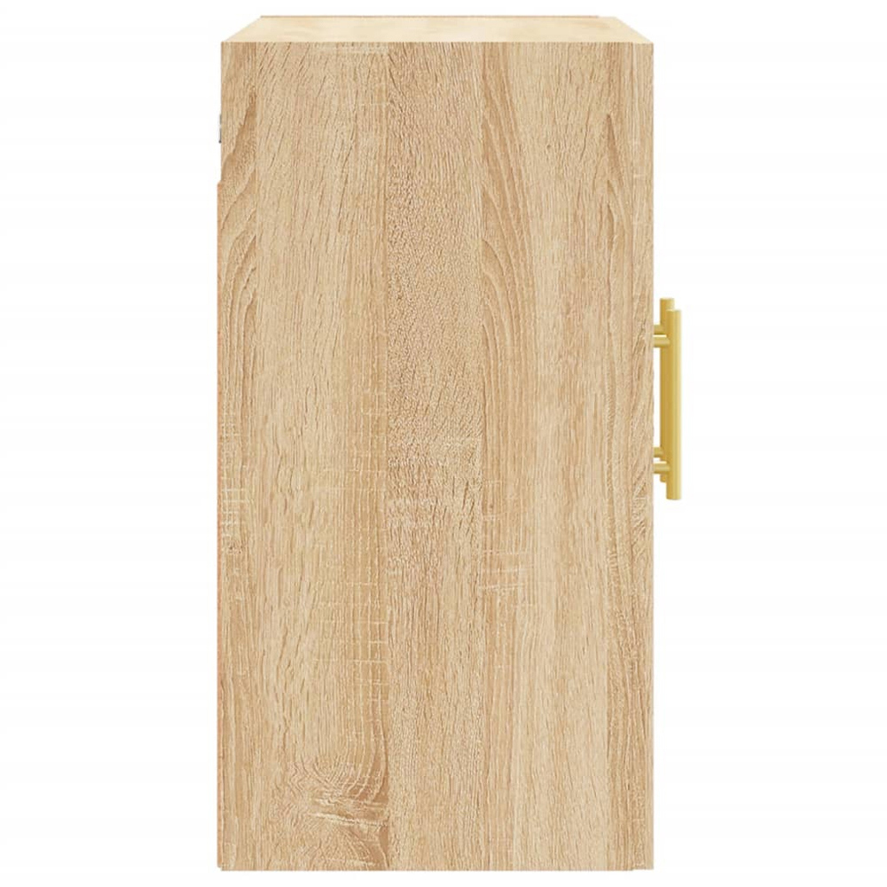 vidaXL 2 Door Sonoma Oak Wall Cabinet Image 7