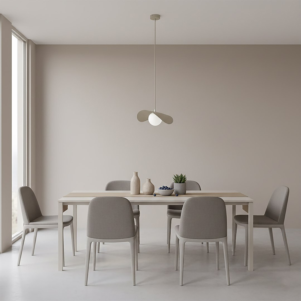 Emibig Ritual Beige G9 Medium Ceiling Pendant Light Image 2