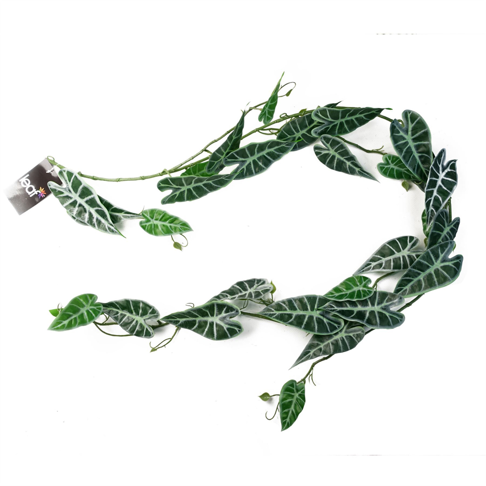 Leaf Trailing Amazonica Hanging Artificial Plant 6ft 6 Pack Image 5