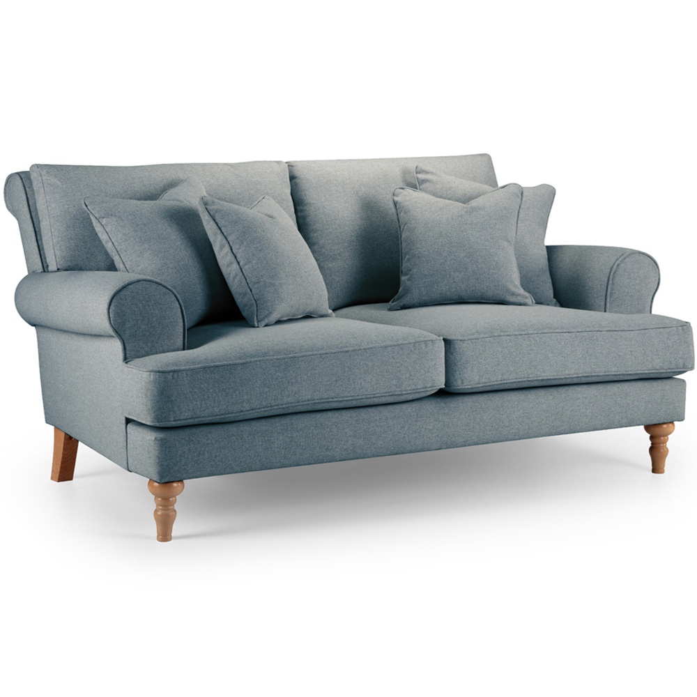 Eastwood Faro 2 Seater Small Denim Sofa Image 2