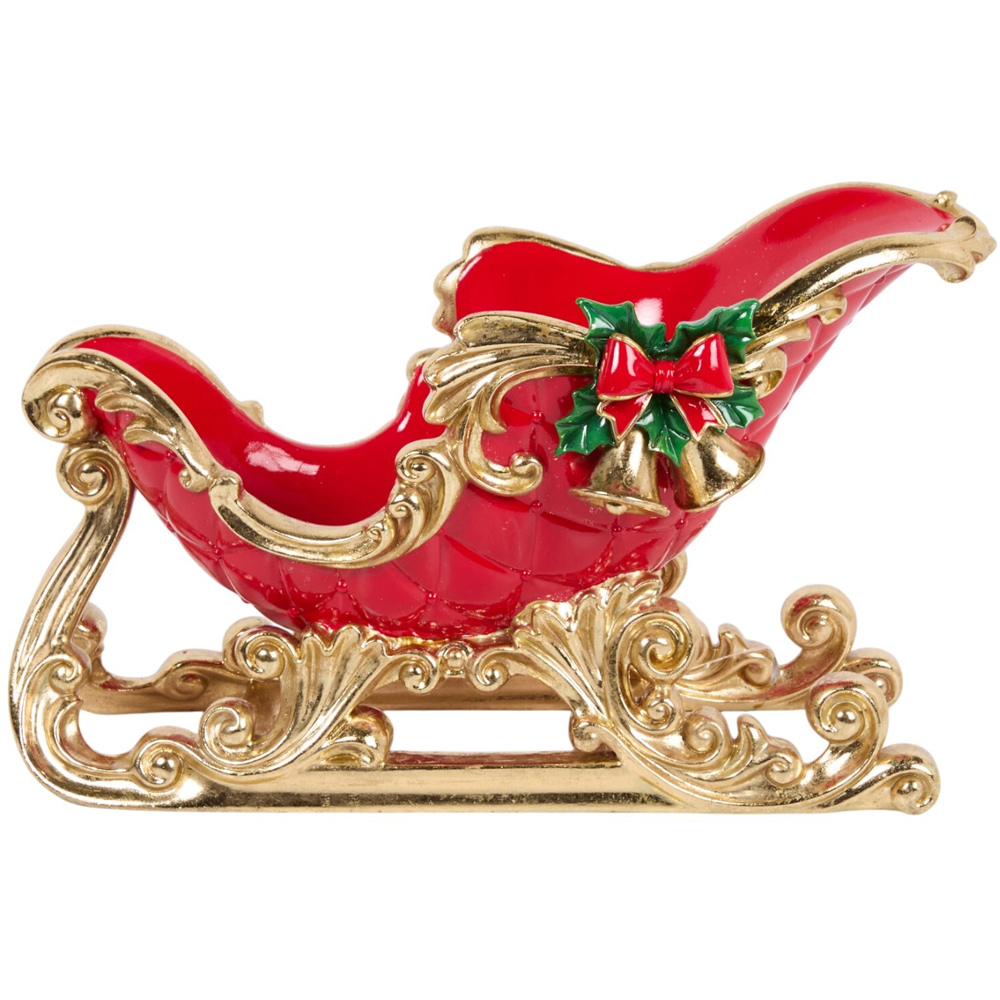 Elegant Traditional Sleigh Ornament Image 4