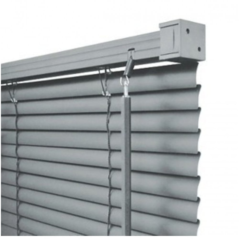 New Edge Blinds PVC Venetian Blind Grey 160cm Image 4