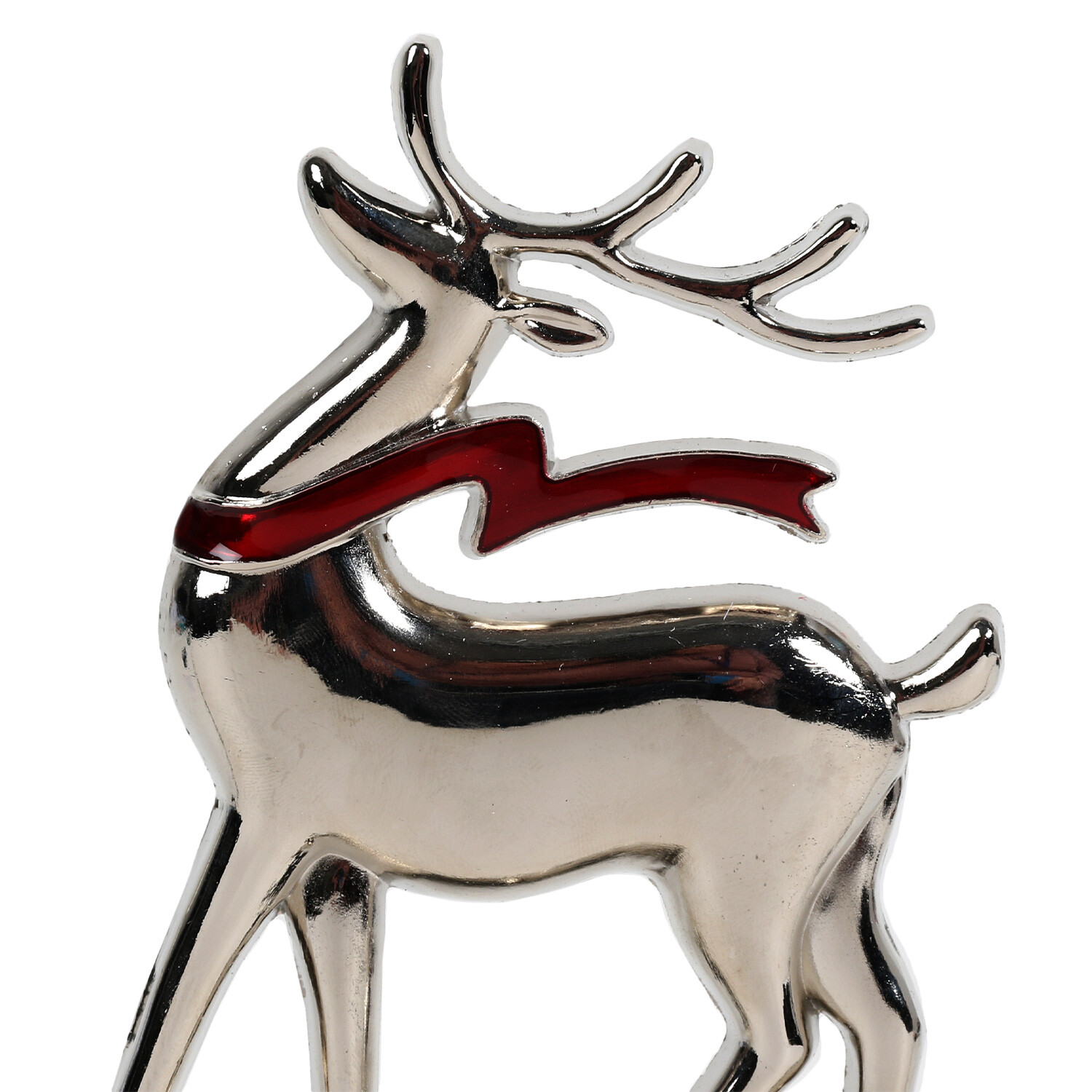 Reindeer Stocking Holder - Silver Image 2