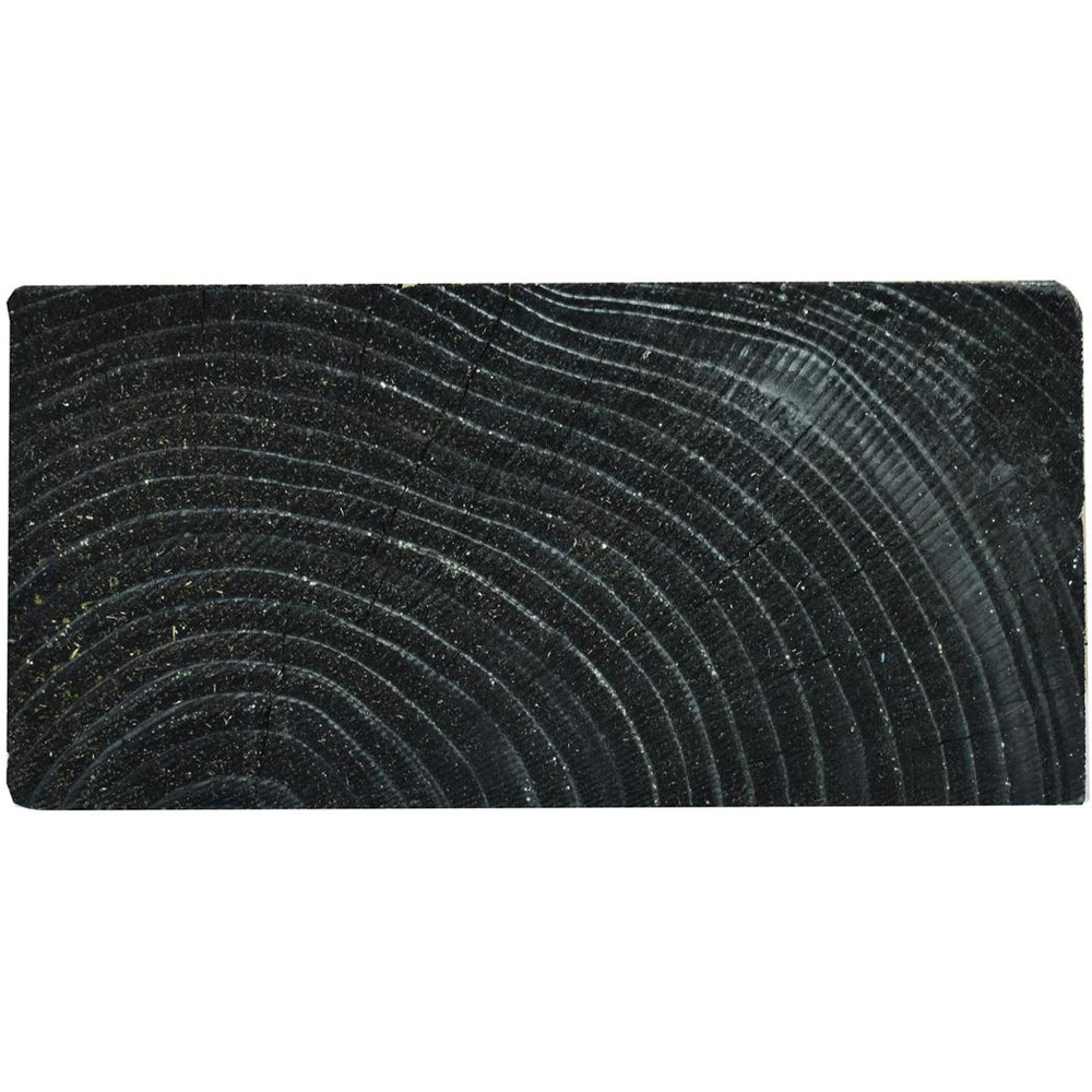 Snowdon Timber Black Pressure Treated Garden Sleeper 2.4m x 195mm Image 4