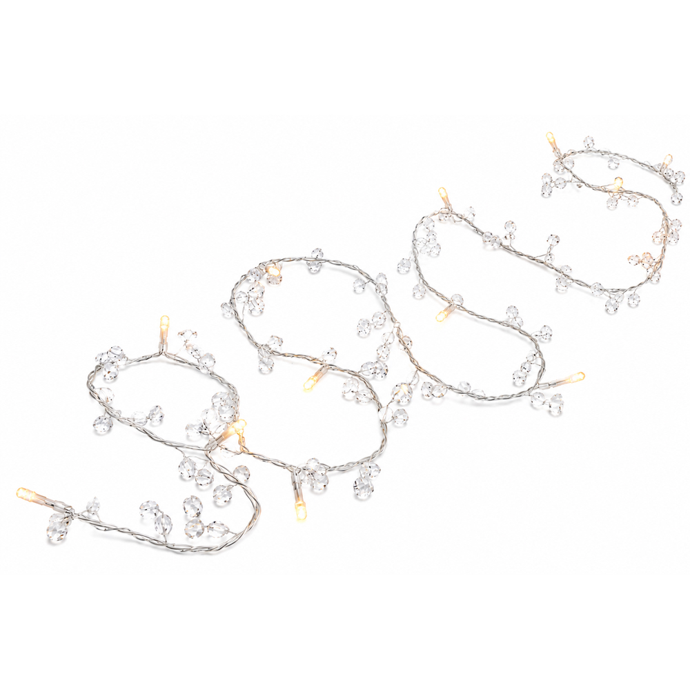 Avilo Warm White LED Pre-Lit Garland 275cm Image 3