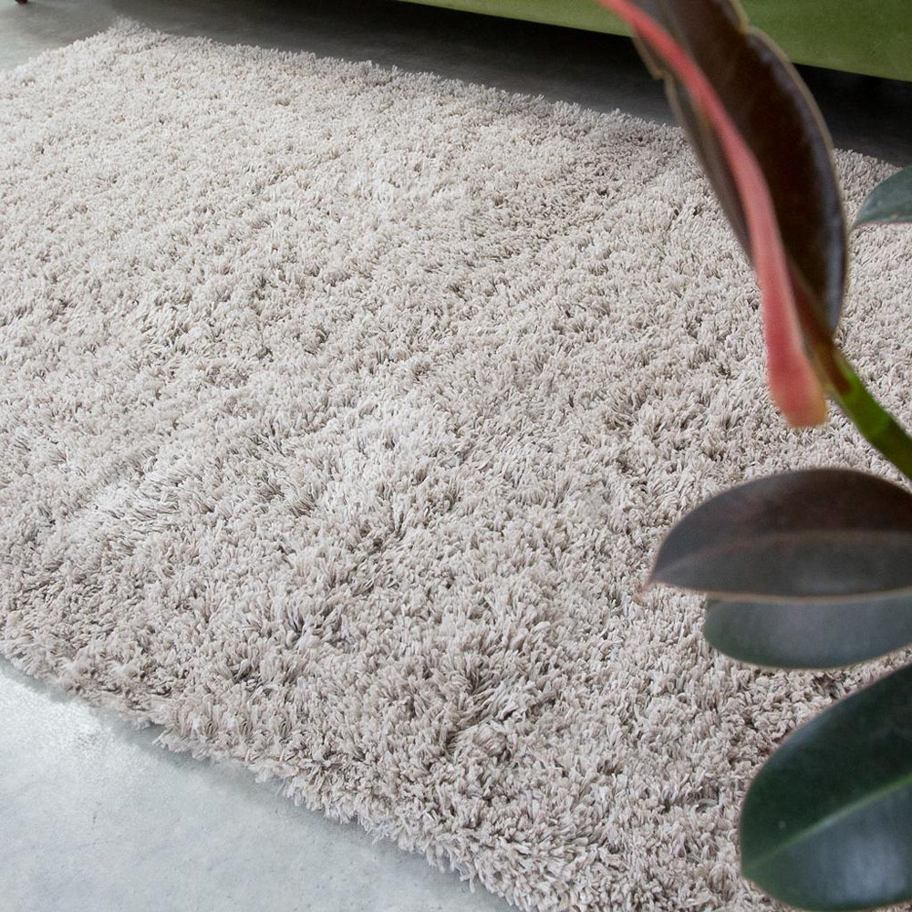 Kukoon Nore Beige Shaggy Rug 160 x 230cm Image 3