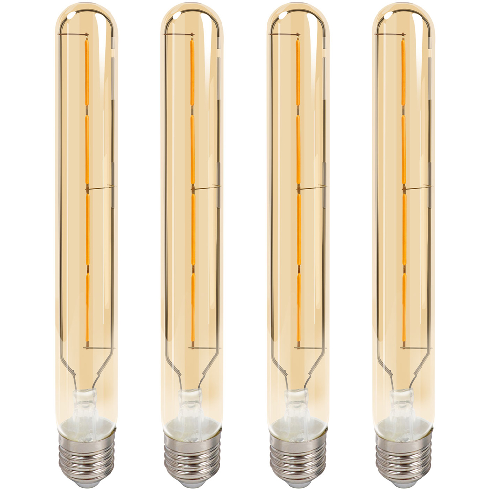 ExtraStar 4 Pack 4W LED T30 Long Tube Bulb Image 1