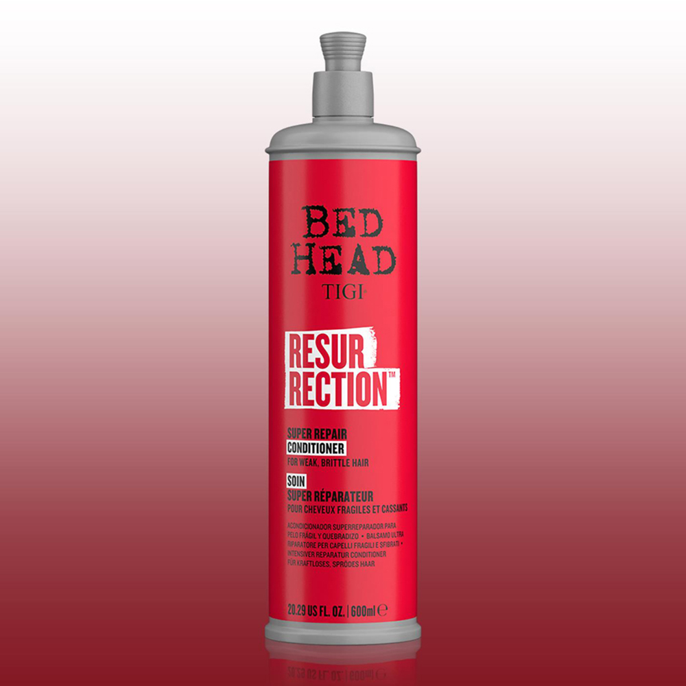 TIGI Bed Head Resurrection Damaged Hair Deep Care Repair Conditioner 600ml 6 Pack Image 2
