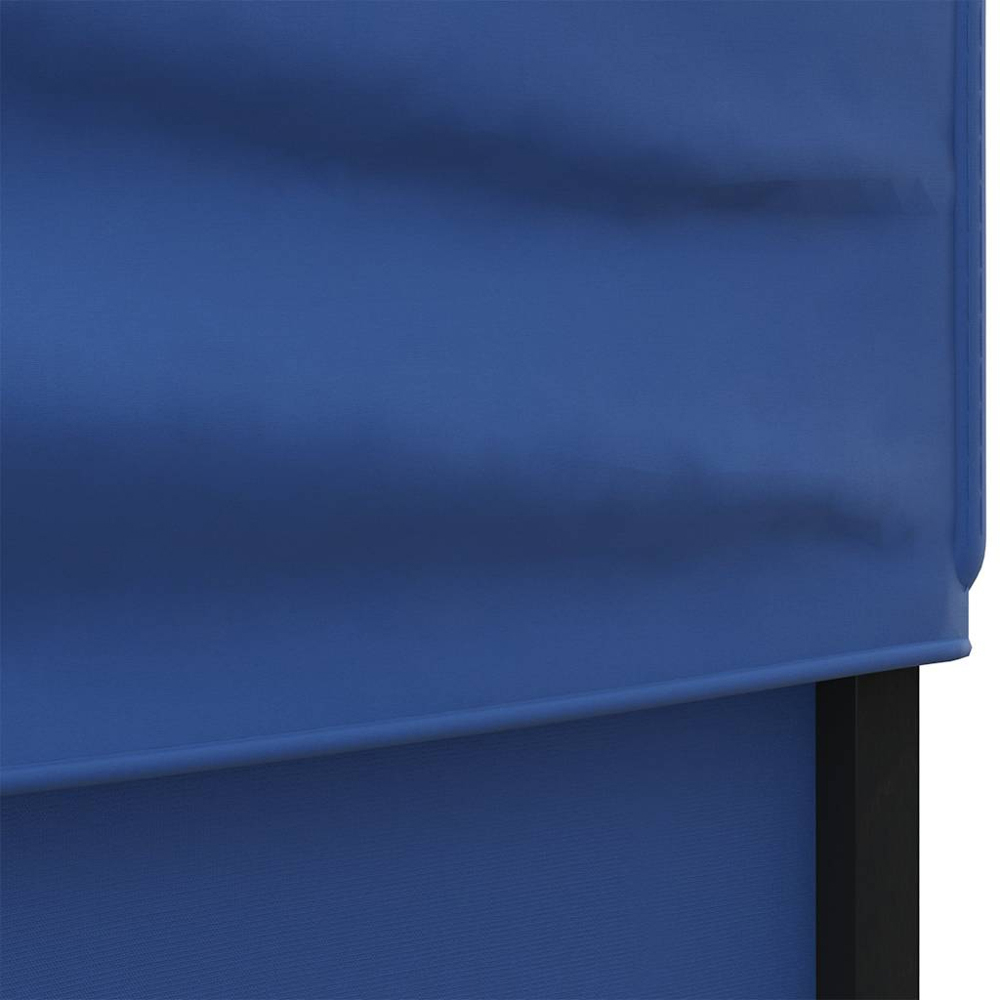 vidaXL 2 x 2m Blue Party Tent with Sidewalls Image 6