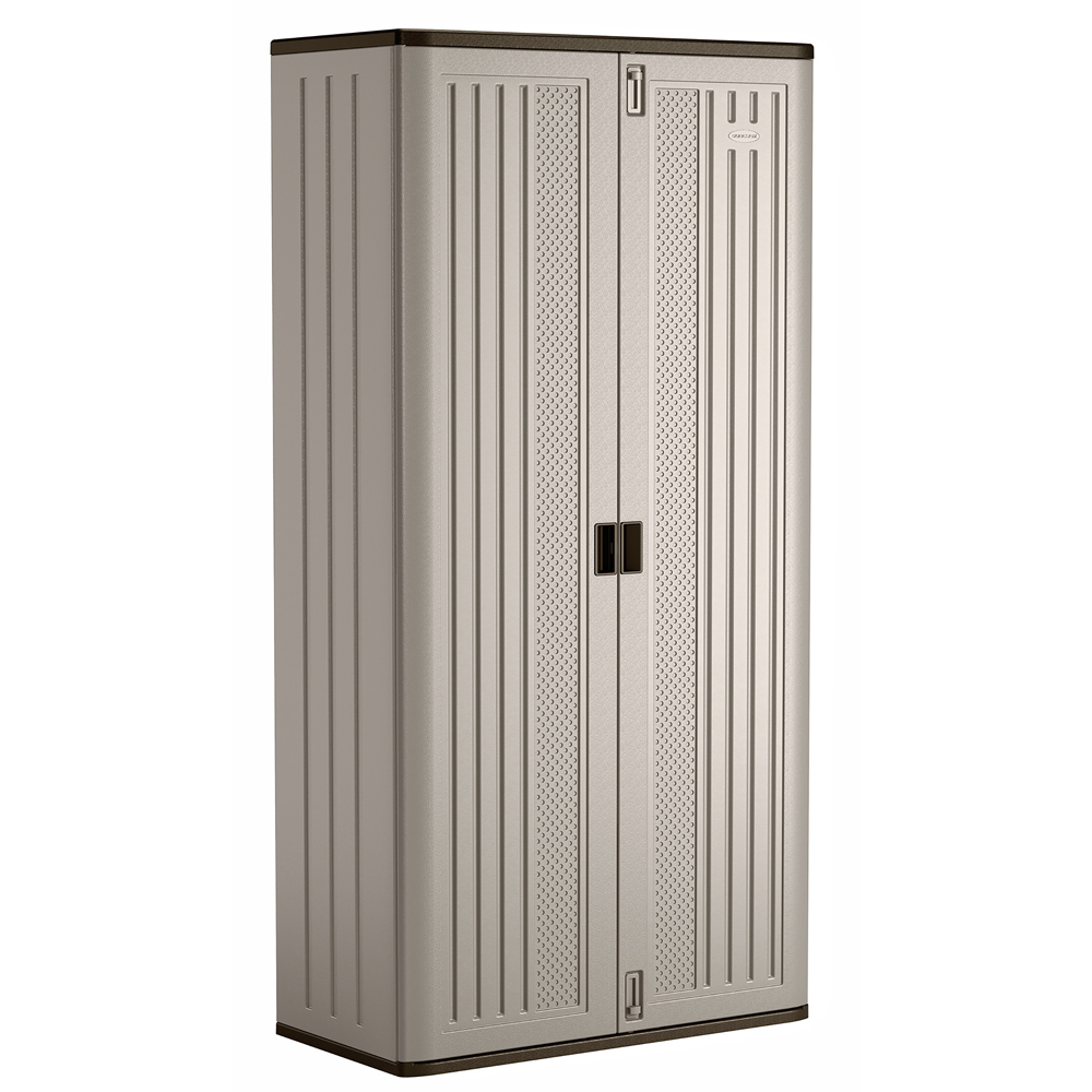 Suncast Haven Mega Tall Storage Cabinet Image 1