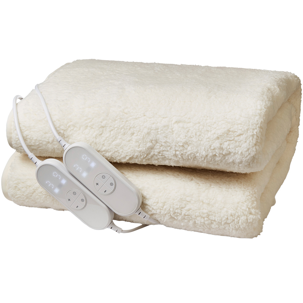 Morphy Richards Super King Size Cream Heated Electric Underblanket 160 x 150cm Image 1