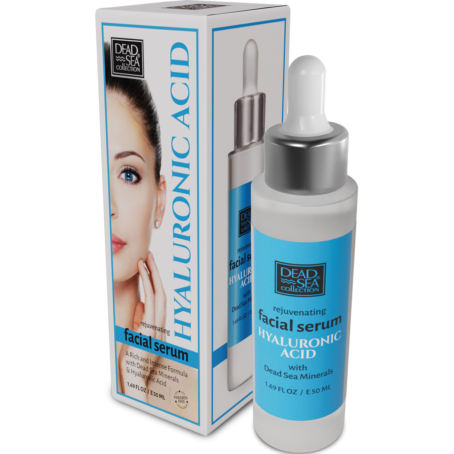 Dead Sea Collection Hyaluronic Acid Facial Serum - White Image