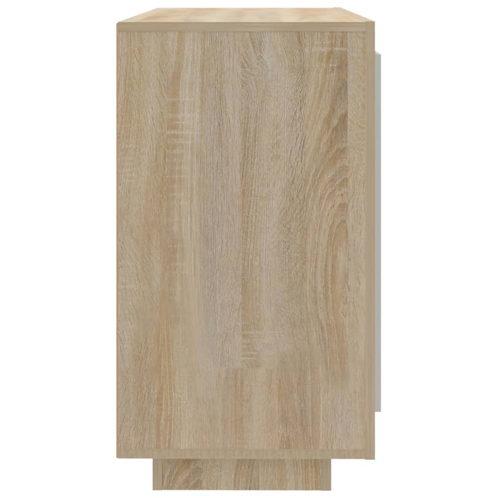 vidaXL 2 Door Sonoma Oak Sideboard Image 6