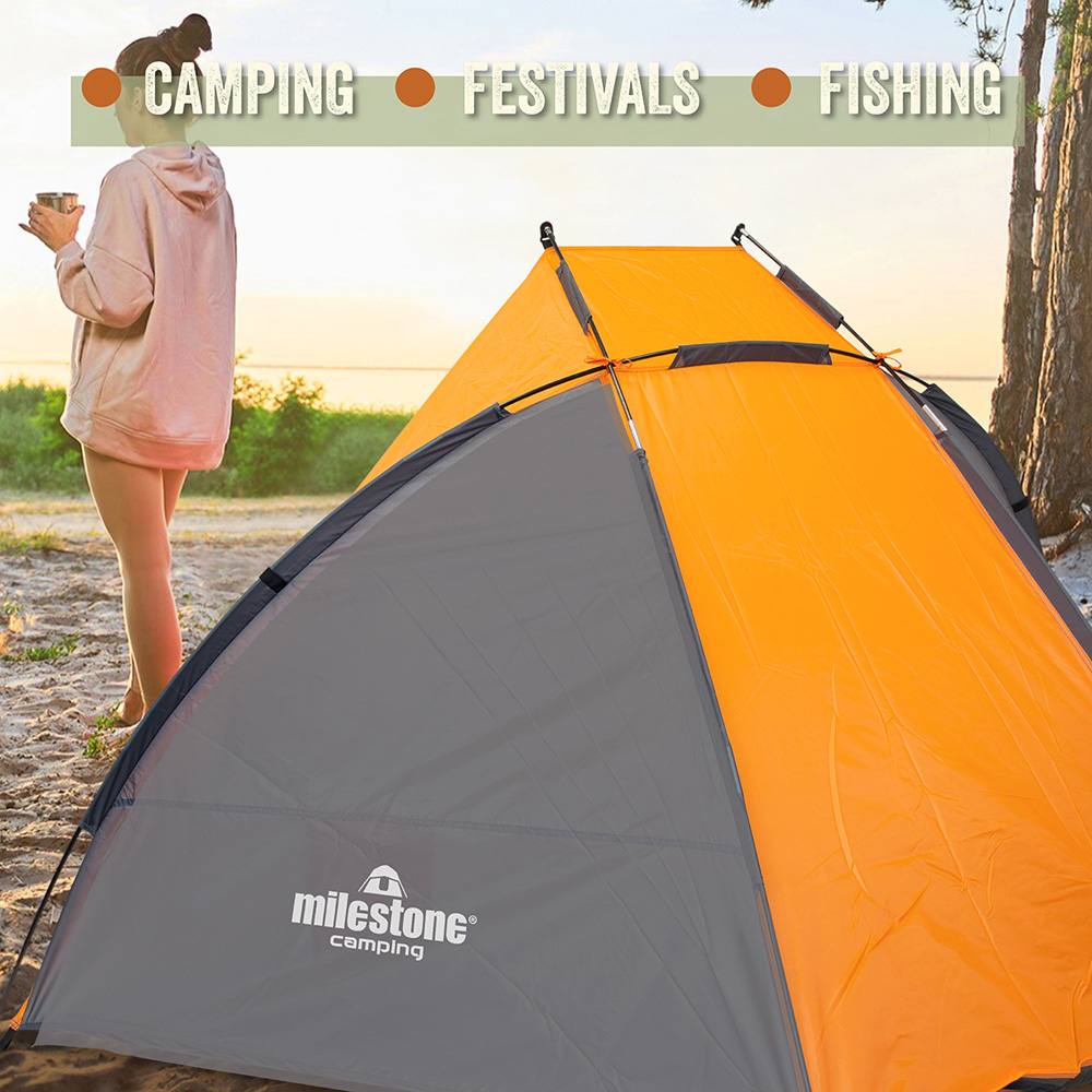 Milestone Camping UV50+ Protection Beach Shelter Image 5