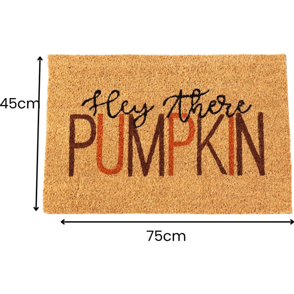 Garden Mile Hey There Pumpkin Non Slip Door Mat Image 8