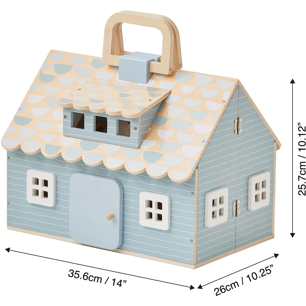 Teamson Kids Quaint Little Cottage Portable Dollhouse Image 7
