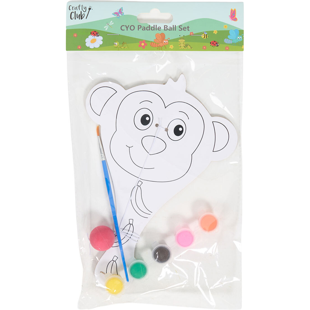 Colour Your Own Paddle Ball Set Image 5