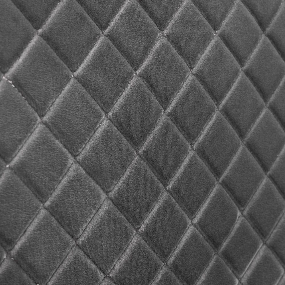 Julian Bowen Sanderson King Size Grey Velvet Bed Frame Image 8