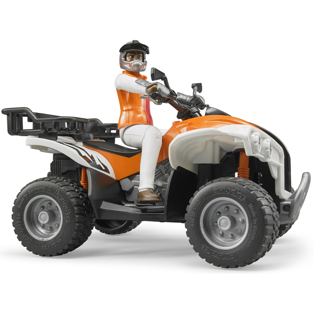 Bruder Kids bworld Quad with Driver Playset Model Image 3