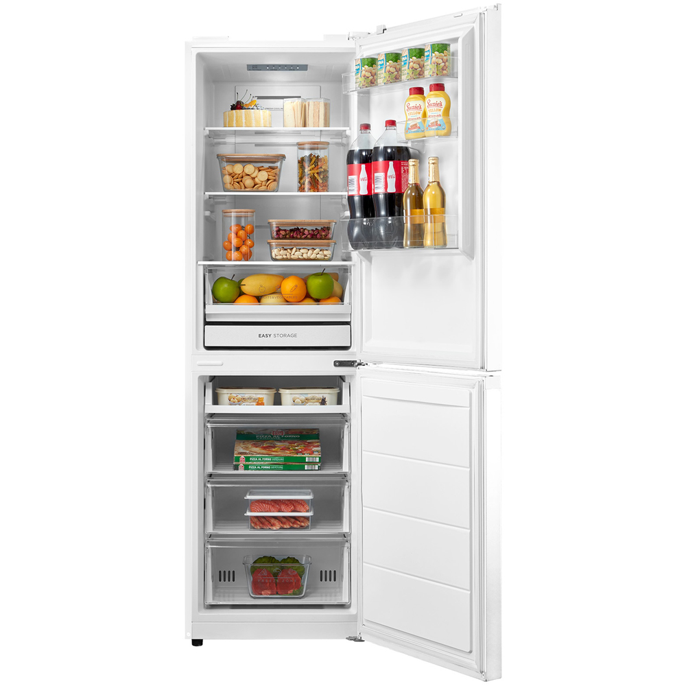 Midea MDRB379FGD01 White Total No Frost 273L Combi Fridge Freezer Image 5