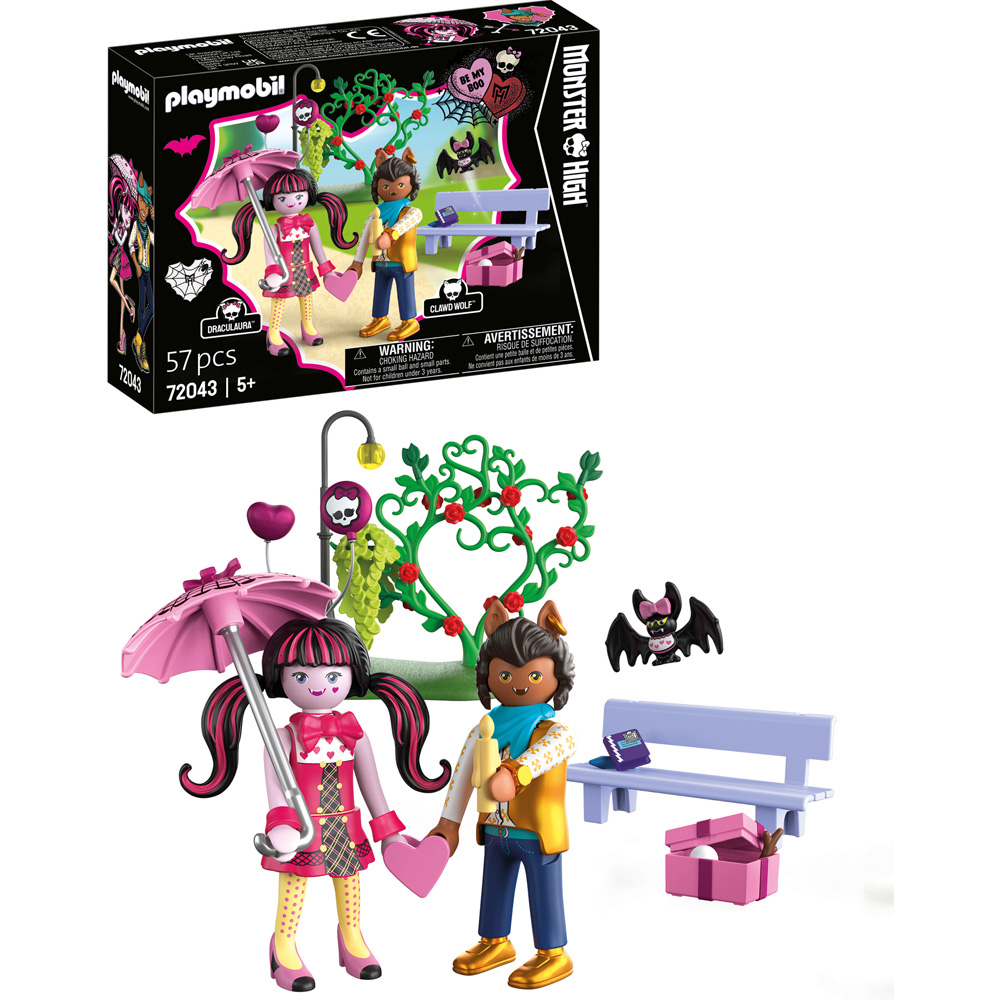 Playmobil X Monster High Valentines Date Playset Image 3