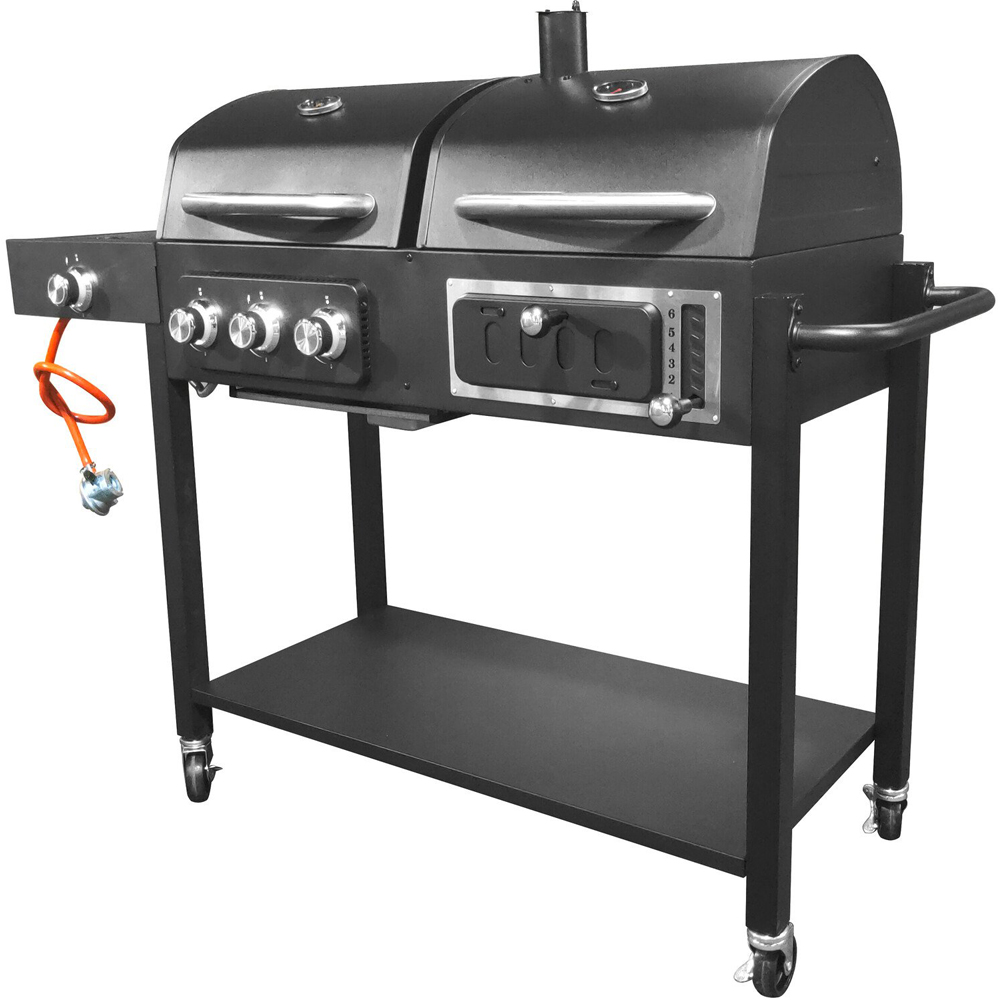 Columbus Black Dual Fuel BBQ Image 5