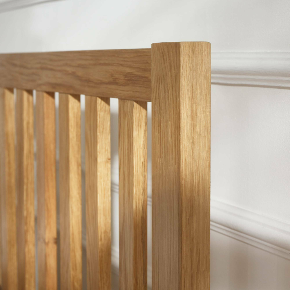 Julian Bowen Coxmoor Double Oak Bed Image 7