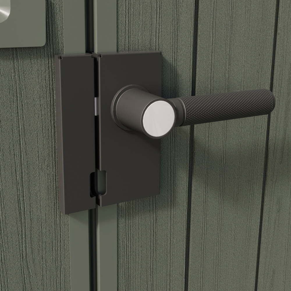Keter 6 x 8ft Green Apex Potting Shed Image 4