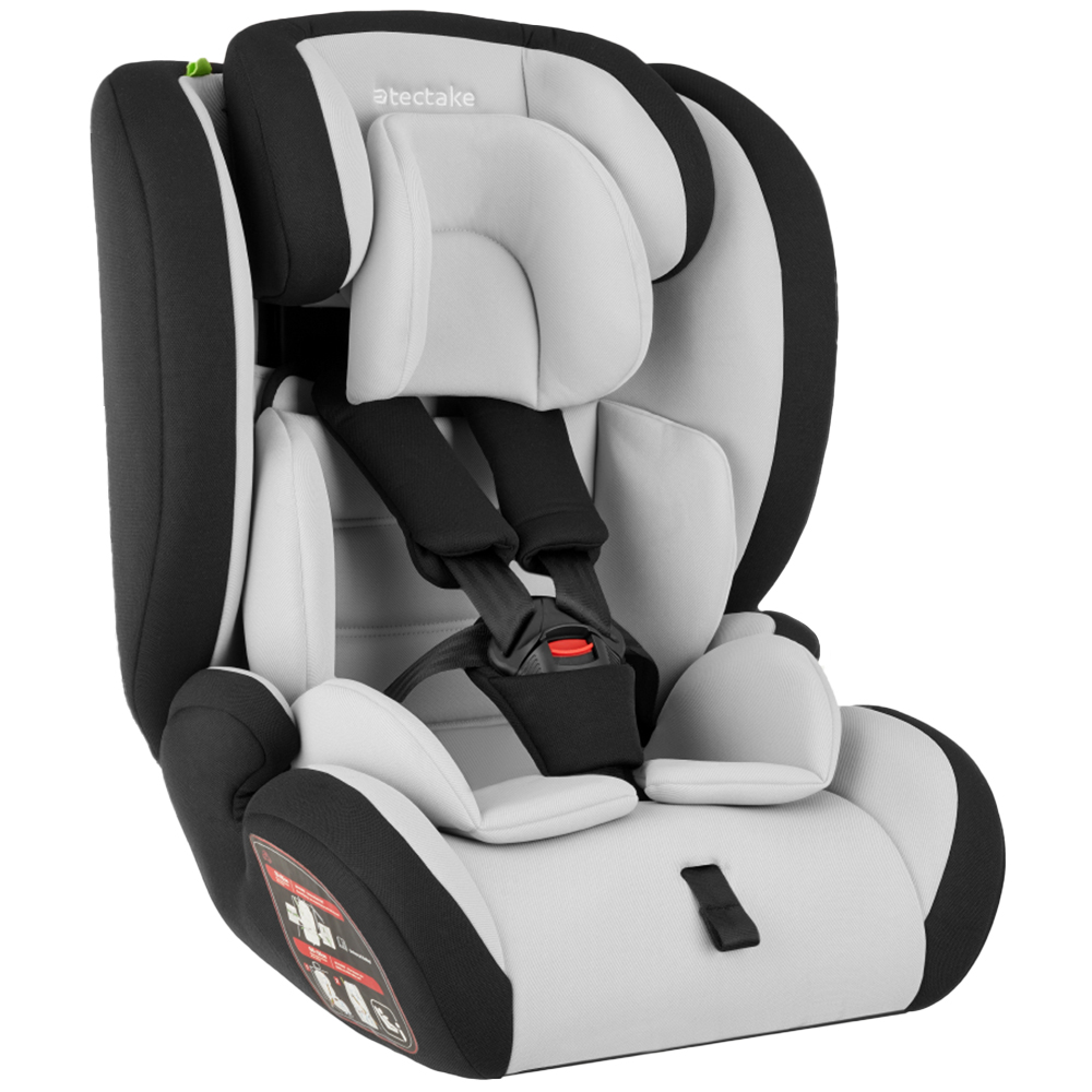 Tectake Sophie I-Size ECE R129/03 Side Impact Protection Grey and Black Car Seat Image 1