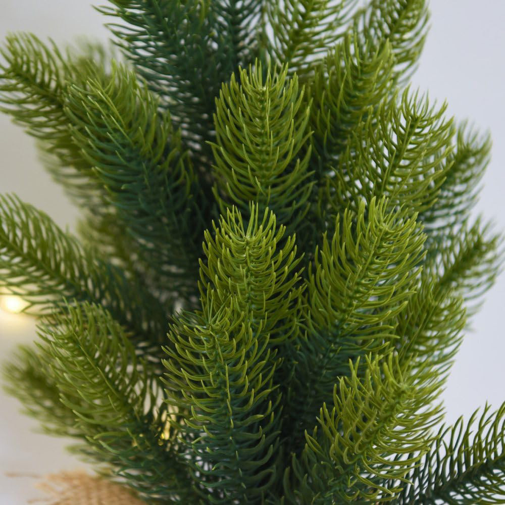 Thompson and Morgan Christmas Gift Warm White LED Nigata Artificial Christmas Tree 45cm Image 4