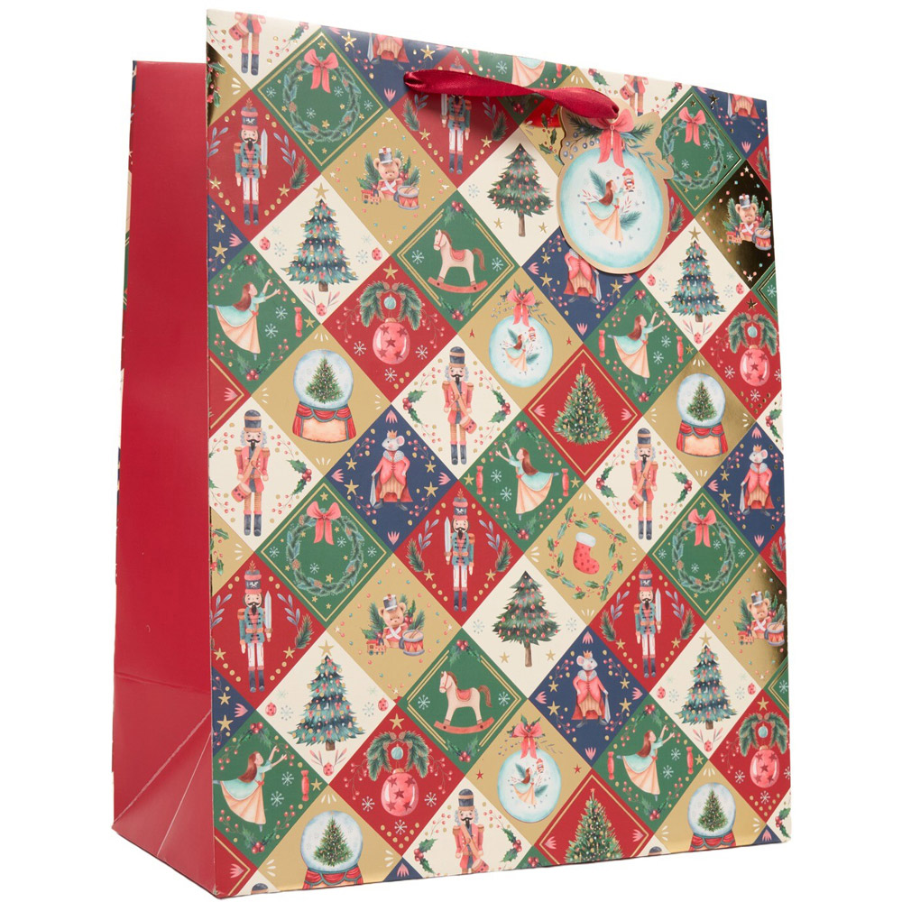 Nutcracker Christmas Gift Bag Medium Image 2
