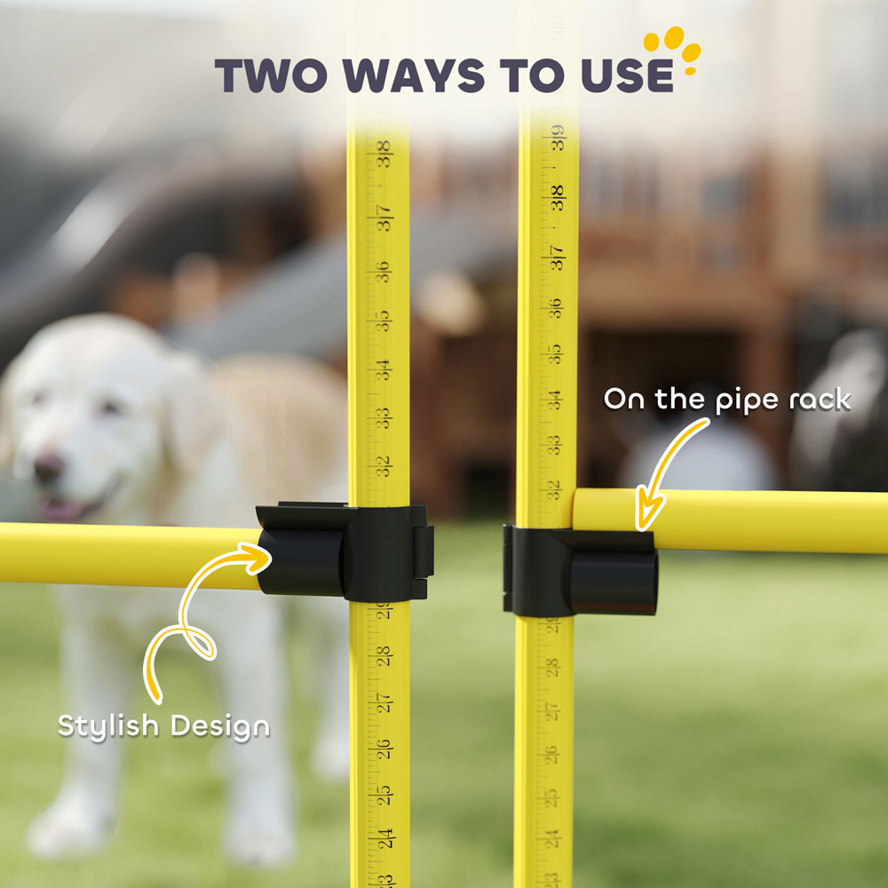 PawHut 4 Piece Dog Agility Set Image 6