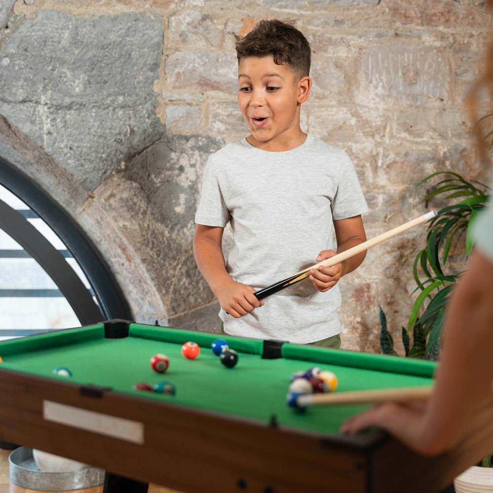 Toyrific Dark Brown 4 in 1 Stand Up Games Table 27 inch Image 8