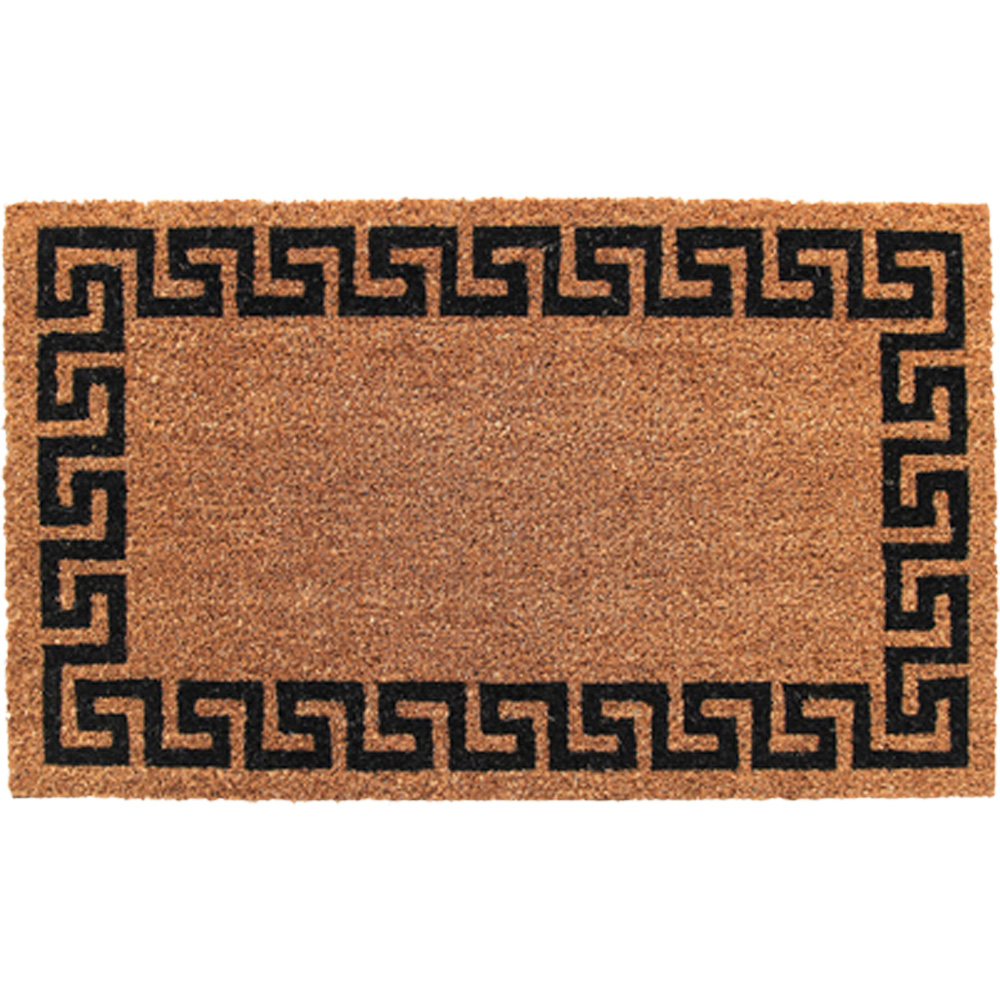 Coco & Coir Aztec Wall Coir Door Mat 40 x 60cm Image 1