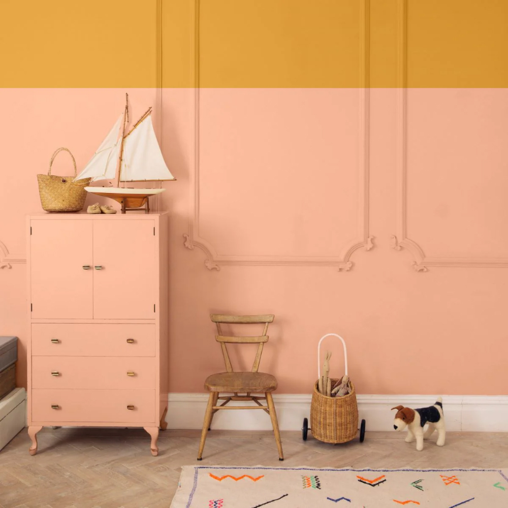 Craig & Rose 1829 Vintage Walls Wood and Metal French Ochre Gloss Mixed Paint 2.5L Image 4