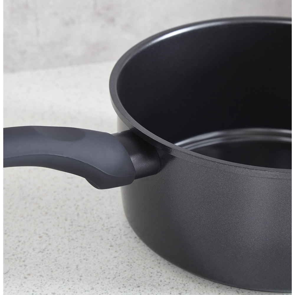 Cermalon Black Non Stick Carbon Steel Cookware Set of 5 Image 5
