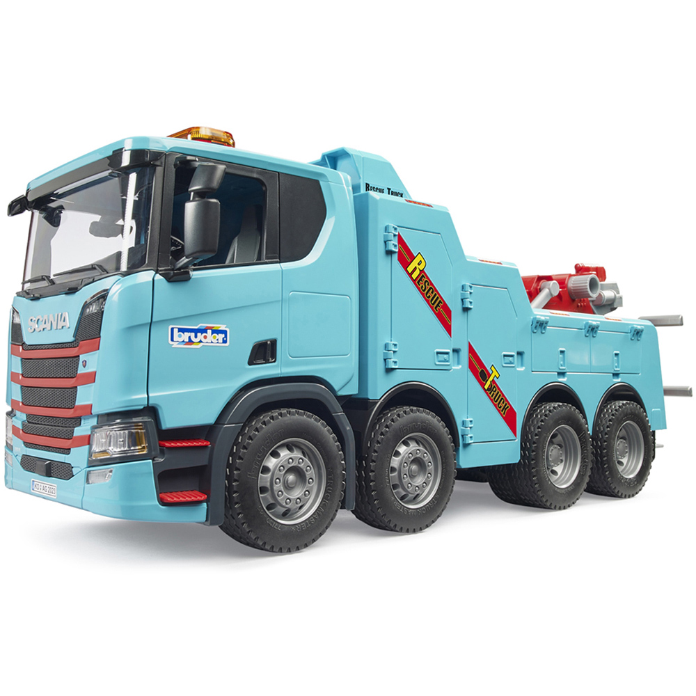 Bruder Kids Scania Super 560R Heavy Tow Truck with Light and Sound Module Playset Model Image 3