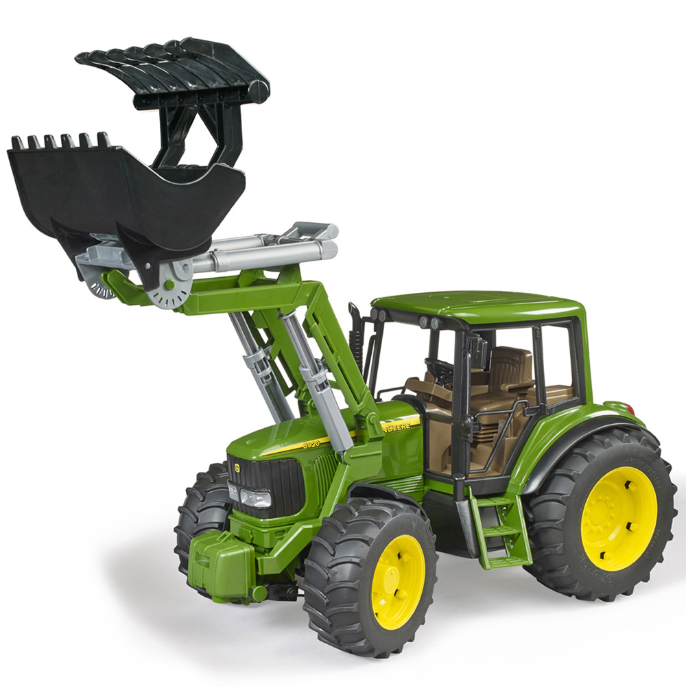 Bruder Kids John Deere 6920 Tractor Playset Model with Frontloader Image 5